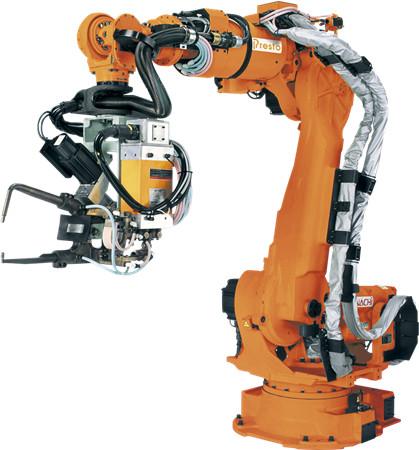 焊接机器人通过整合负载重量提高了其加速性能