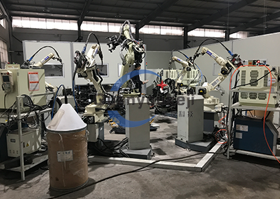 汽保工具 机器人焊接+搬运柔性生产线